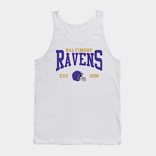 Retro Baltimore Football Tank Top